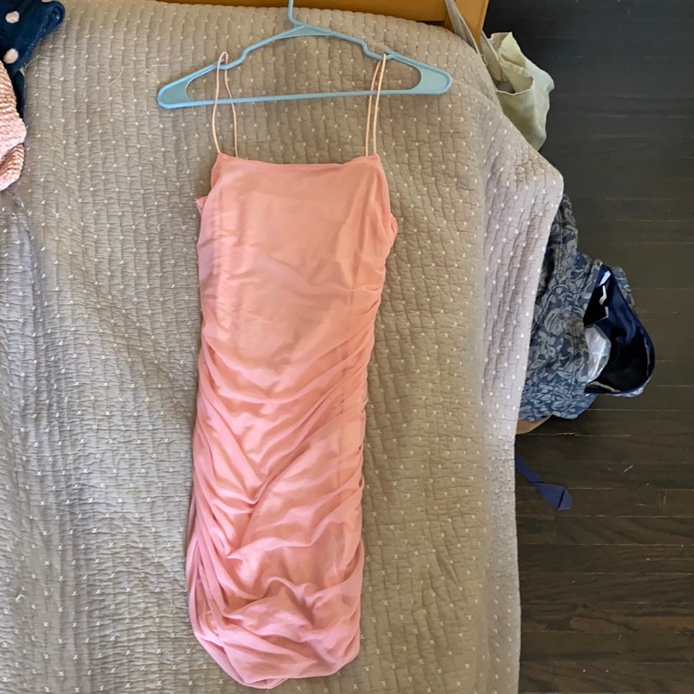 Hello Molly light pink / blush dress, size M, worn one time
